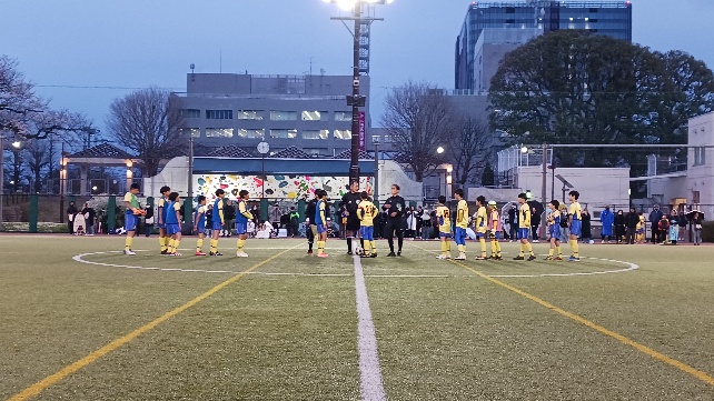 キックオフの前は キックオフの前は